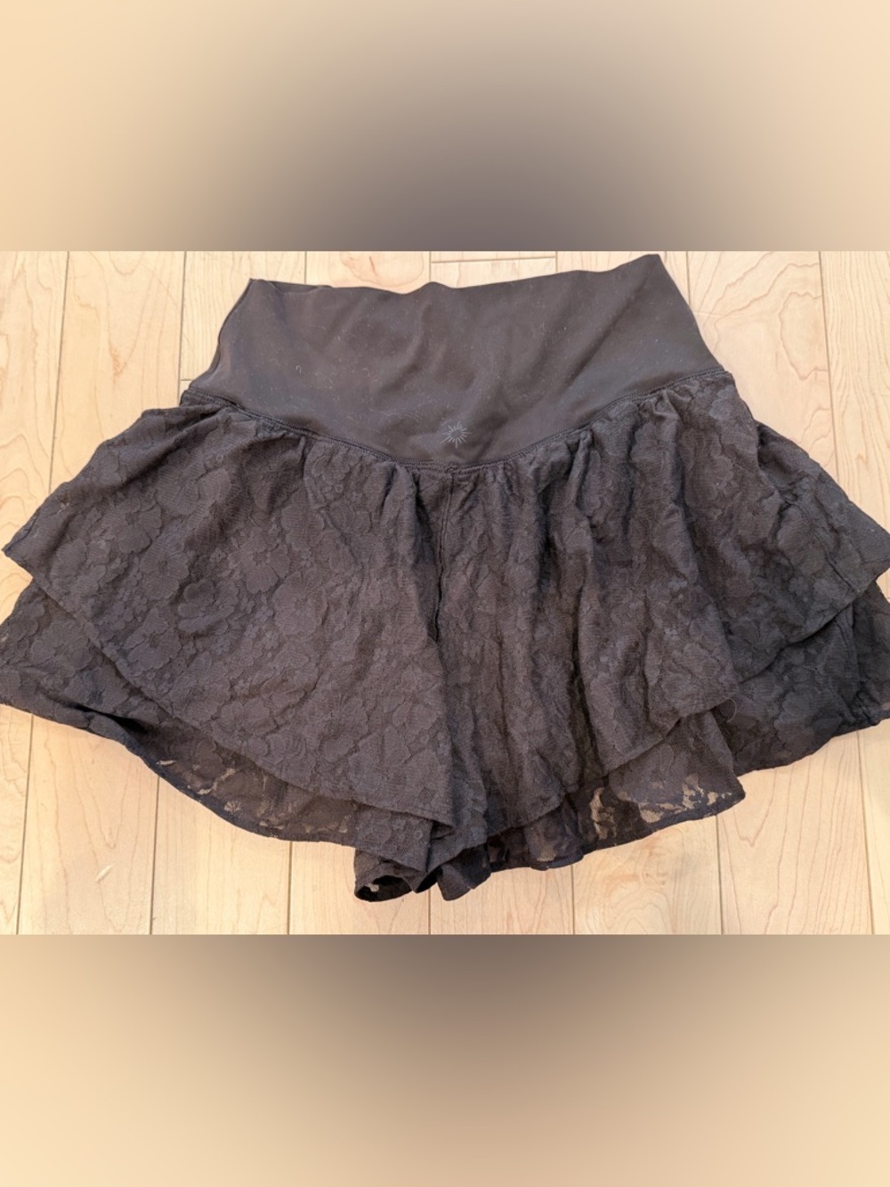 aerie Real Me Offline Lace Flowy Short